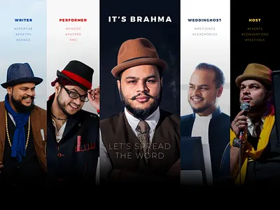 It's Brahma freelance ui webdesign
