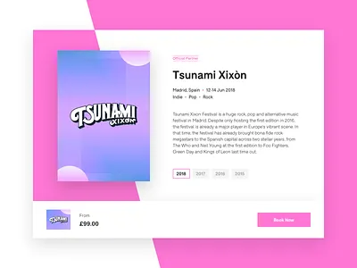 Festival Customisation branding clean design ecommerce festival flat mobile typography ui web