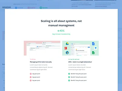Introducing the Problem - Breaking down a SaaS Landing Page landing pages redesign saas saas landing page startup web