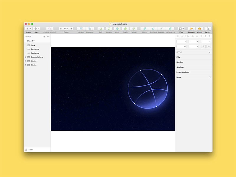 Dribbble for Sketch integrations