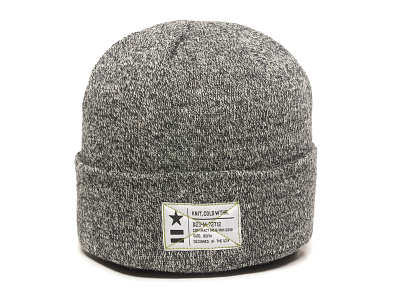 Surplus Knit / Label apparel apparel graphics beanie design graphic headwear knit label label design typogaphy