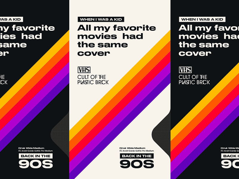 Typostories - Vol 14 cover cover art design gif illustration letters type typography vector vhs