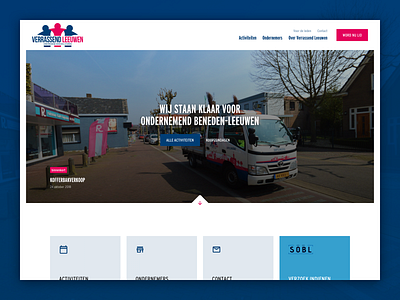 Business Community Website (concept) clean design entrepreneurs homepage layout member membership ui ux web webdesign website