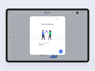 Referral animation bitcoin clean code dashboard design friend interaction invitaion invite invite design invite friends invite giveaway invite2 ios johnyvino message mobile referal scaling