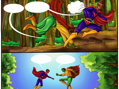 comic book background cartoon character illustration children book illustration comic book concept art digital illustration game assets illustration vector art