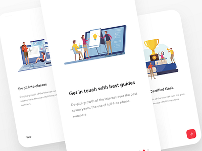 E-learning app design admin panel android animation branding chart colorful creative design dashboard design icon illustration ios landing page logo mobile app product typography ux vector web design