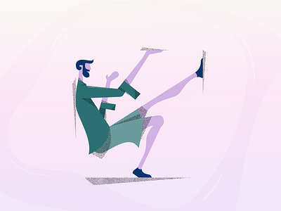 Locked box character character art character concept characterdesign color comfort zone design flat gradient illustration locked texture vector