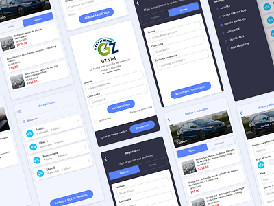 Viality App app clean interface mobile ui ux