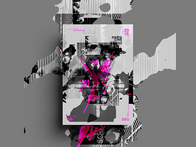 –Self Described & Self Defined branding color freelance illustration poster swiss texture typography