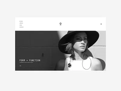 Play Drib 2 design ecommerce minimal typography ui website