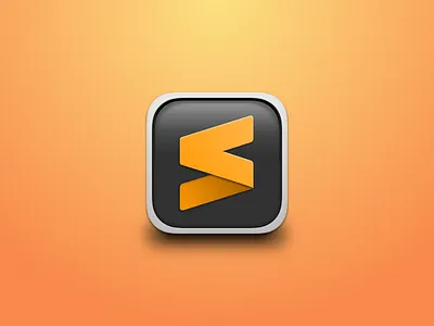 Sublime Text Replacement Icon app icon editor gradient icon mac replacement sublime sublime text