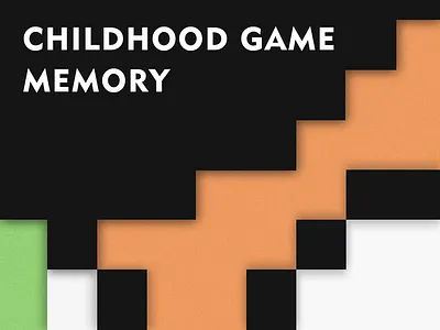 Childhood Game Memory childhood color design game grid illustration memory play ui