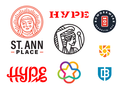 from the archives b branding color custom lettering logo money saint shield star sun type typography woman