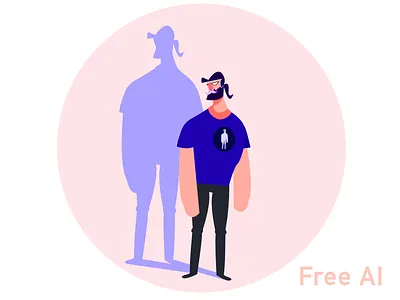 Freebie: Character Exploration branding character character concept character design concept art digital art digital painting free freebie illustrator vector