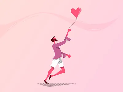 Cliche baloon banksy character character art character concept characterdesign cliche color design flat gradient illustration texture vector