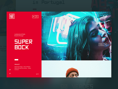 Livecontent Work Detail design interface layout portugal type typography ui ux web webdesign website
