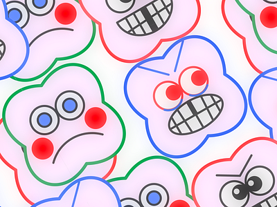 kikillo club mood pattern apparel character clean color cute hard illustration kikillo kikilloclub nike pattern streetwear