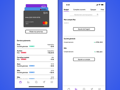 Max Bank App Redesign app application bank bank app design graphism interface ui ux webdesign