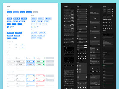 Design System Bundle — Sketch 52 Update! ⚡ bundle daily design design system discount freebie interface ios kit material mobile sketch symbols tutorial typography ui ui kit ux web wireframes