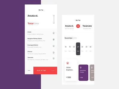 Book A Trip app app animation app concept awsmd creative graphics interaction design ui ux