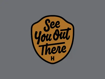 Huckberry - See You Out There handlettering hashtaglettering lettering
