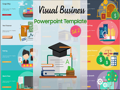 Visual Business PowerPoint Set 2 anner arabic background book cake calendar candle celebration concept culture dates design event face festival food garden gift homecoming man