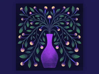 Vase design floral floral design floral illustration flower flower illustration flowers illustration illustration design plant symmetrical symmetry vase