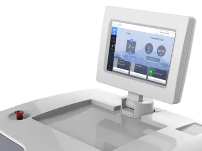 Medical Laser Device App dashboard data interface medical app medical design skincare tablet touch ui user interface web app