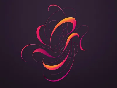 G – 36 Days Of Type abstract apple pencil charcter custom lettering g hand lettering ipad pro letter letterform letterforms lettering lettering art lettering design procreate procreate app type type design typogaphy typophile vector