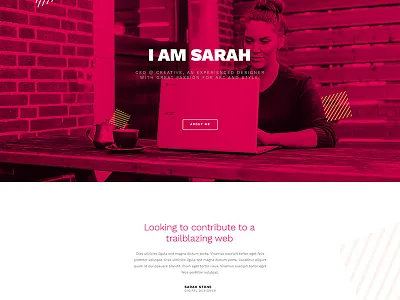 Free Creative Webpage PSD Template Giveaway business creative giveaway jupiter theme layout portfolio template webdesign website wordpress wordpress template