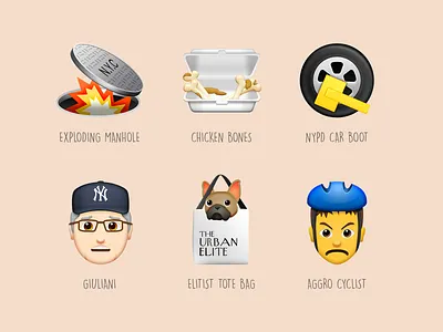 NYC Emoji emoji emoji set icon icons new york ny nyc