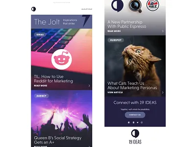 The Jolt Email Newsletter agency email hubspot newsletter