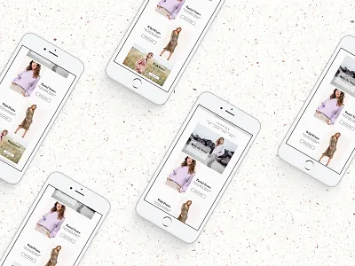 Loavies Newsletter digital e mail email design fashion iphone mail minimal newsletter newsletter design newsletters screen smartphone ui ux ui deisgn ui design ui design ui elements visual design visual designer