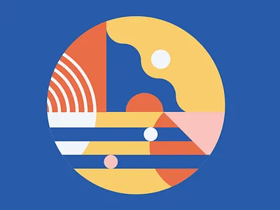 Shape & Colors iconography illustration movement shapes