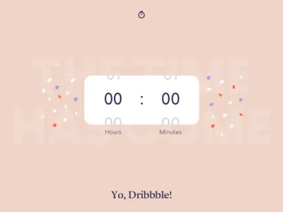 Debut + Timer Exploration picker time timer