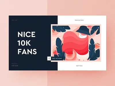 NICE 100 10K Followers！ illustration