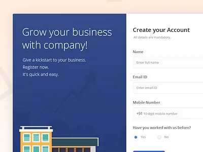 Registration Form business form form illustration registration form ui website