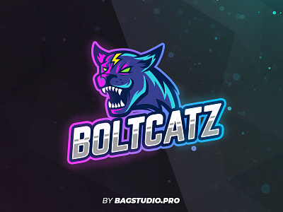 Wildcat Logo Template envato esport esport logo graphicriver illustration league logo panther sport team vector wild wildcat