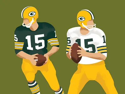 Bart Starr, Super Bowl MVP athlete football illustration mvp packers player quarterback sports super bowl texture