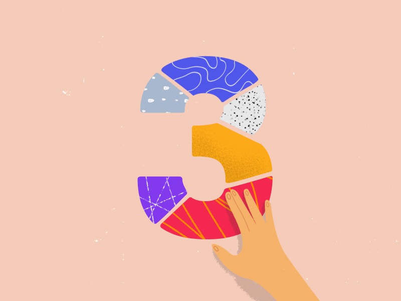 ვ - 33 Animated Georgian Types 3 33agt blue frame by frame frame by frame animation gif hand illustration line art motion animation motiongraphics part pink red texture typography yello ვ