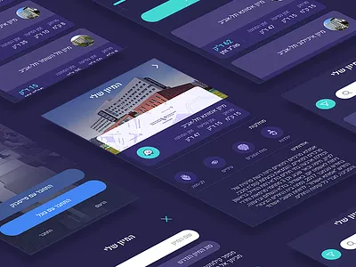Find your nearest hospital concept app app design details feed flat hospitals mobile search results ui ux