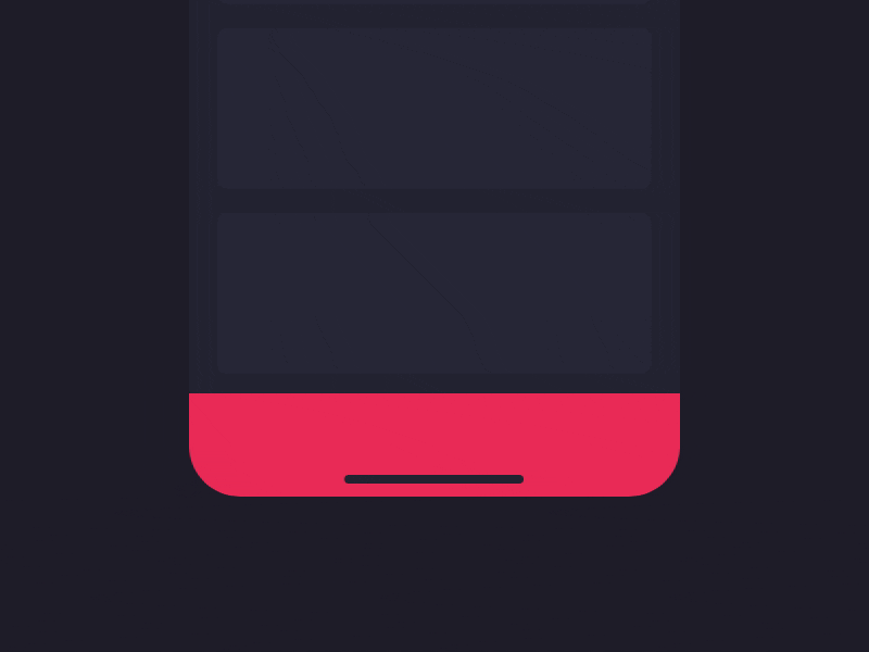 Tab bar with animated icons animated gif animation app clean concept concept idea design flinto gif icon design interaction mobile ui user interface wireframe