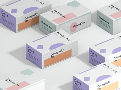 Moon Sip Tea Packaging abstract beauty branding concept art design fashion illustration letterpress logo minimal modern packaging pink typography vector