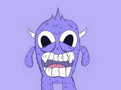 Monstrito adobe draw character design doodle halloween illustra illustration monster sketch