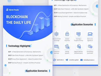 ByteTrade Roll Up Banner design ai app design icon illustration illustrations logo ps ui web