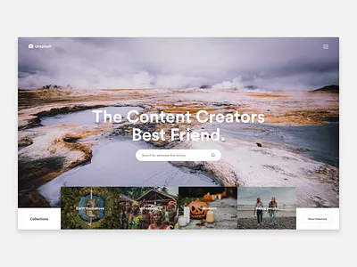 Unsplash header hero imagery images photograph photography photos stock images stock photography stock photos ui unsplash unsplashisawesome ux web design