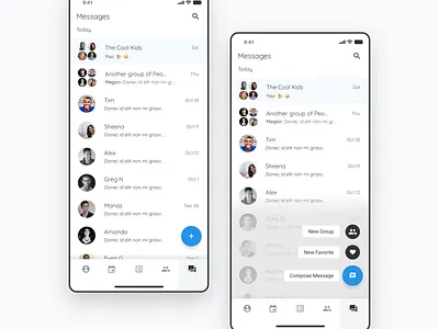 Daily UI Design: Compose New Message adobexd app app design concept design inspiration material design messages messaging mobile mockup product design ui user experience user interface ux