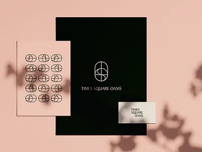 𝕠𝕒𝕤𝕚𝕤 𝕤𝕥𝕒𝕥𝕚𝕠𝕟𝕖𝕣𝕪 art branding branding materials business card desig graphic graphic design logo mockup bundle new york oasis pattern pink plants shadow stationary stationery design stationery mockup symbol typography