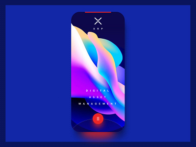 XRP app brand branding crypto crypto currency crypto exchange hero minimal ui ux web web design
