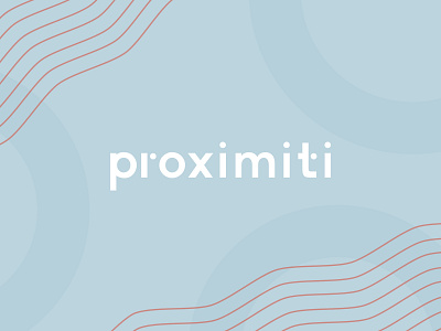 Proximiti Logo blue branding fun happy logo